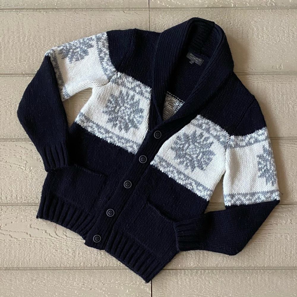 Lorenzo Magni Long Sleeve Cardigan Sweater